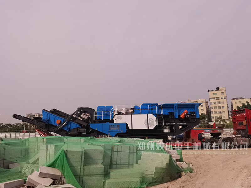 山东建筑垃圾移动碎石机是强大破碎力和移动性结合的新型设